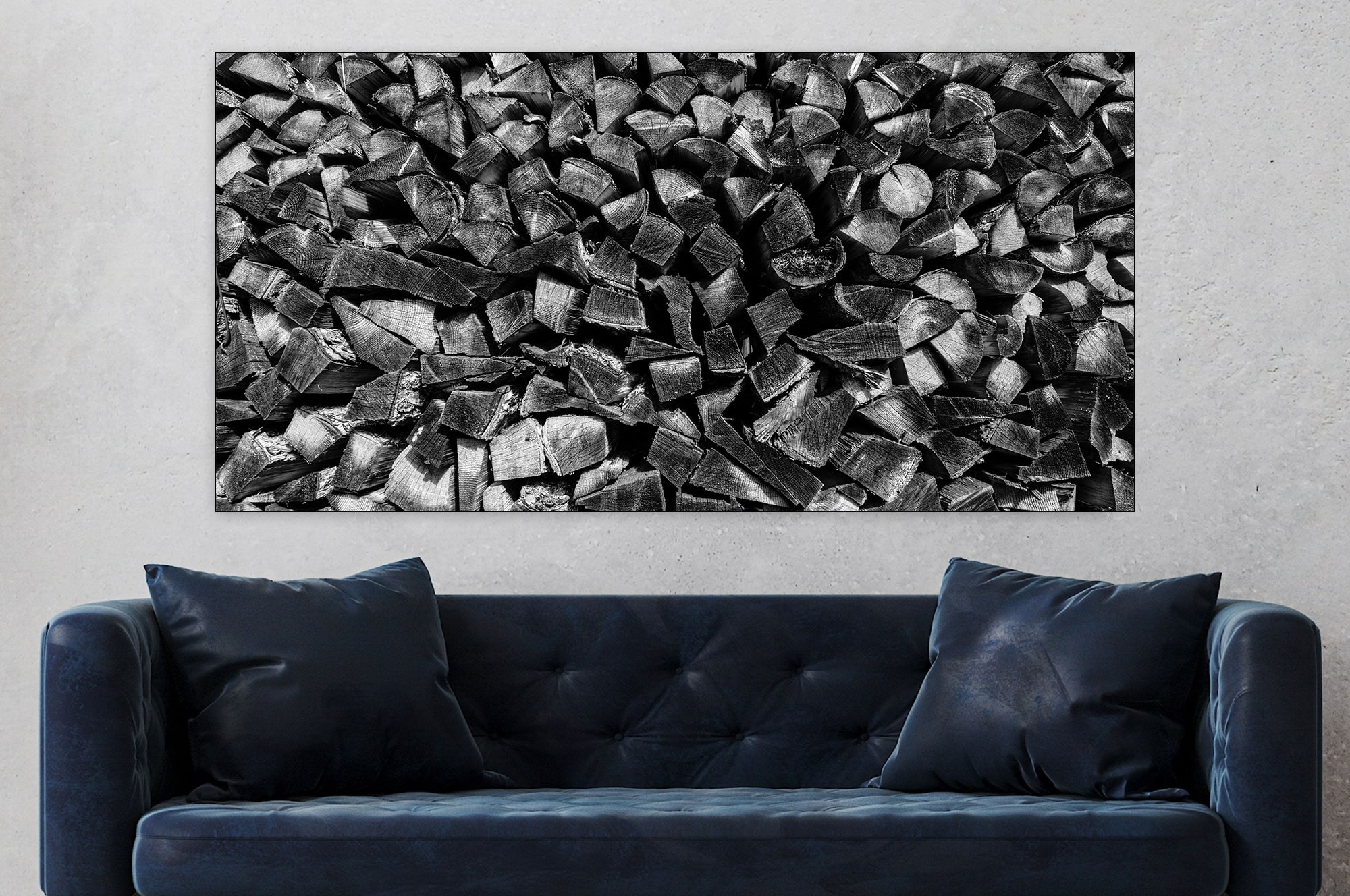 Akustikbild Holzscheitel