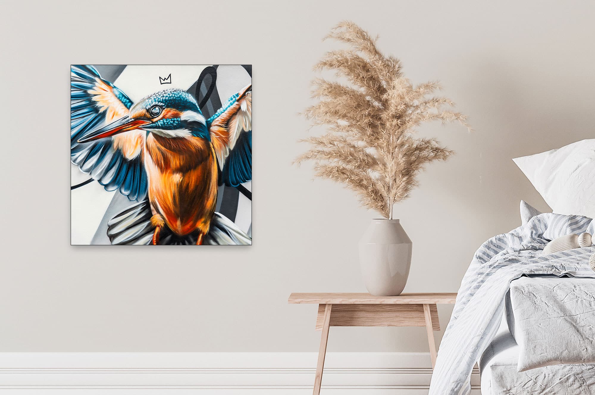 Akustikbild Eisvogel