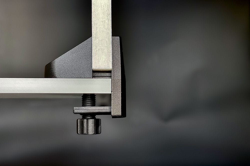 Akustik-Trennwand-Tisch