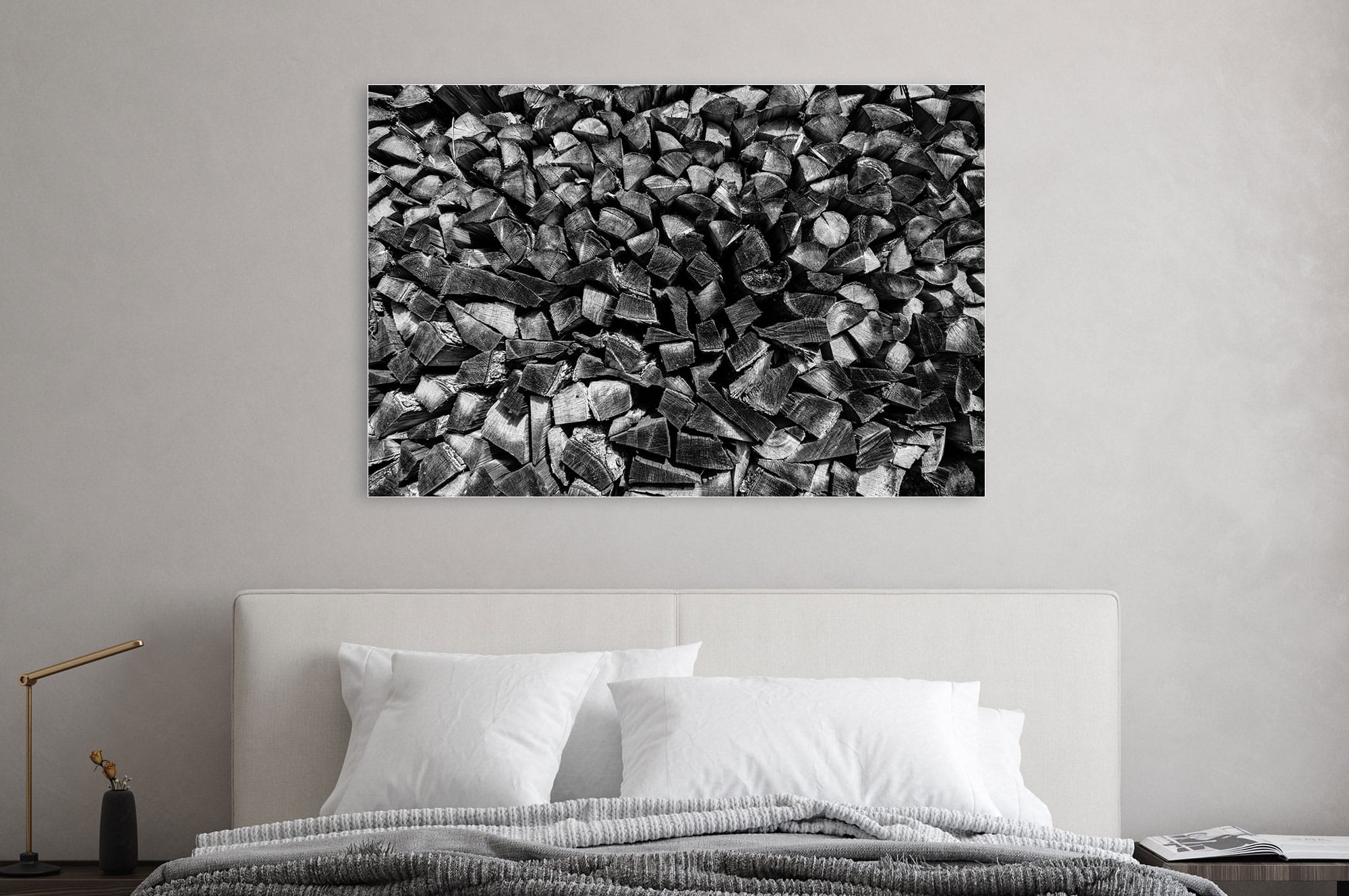 Akustikbild Holzscheitel