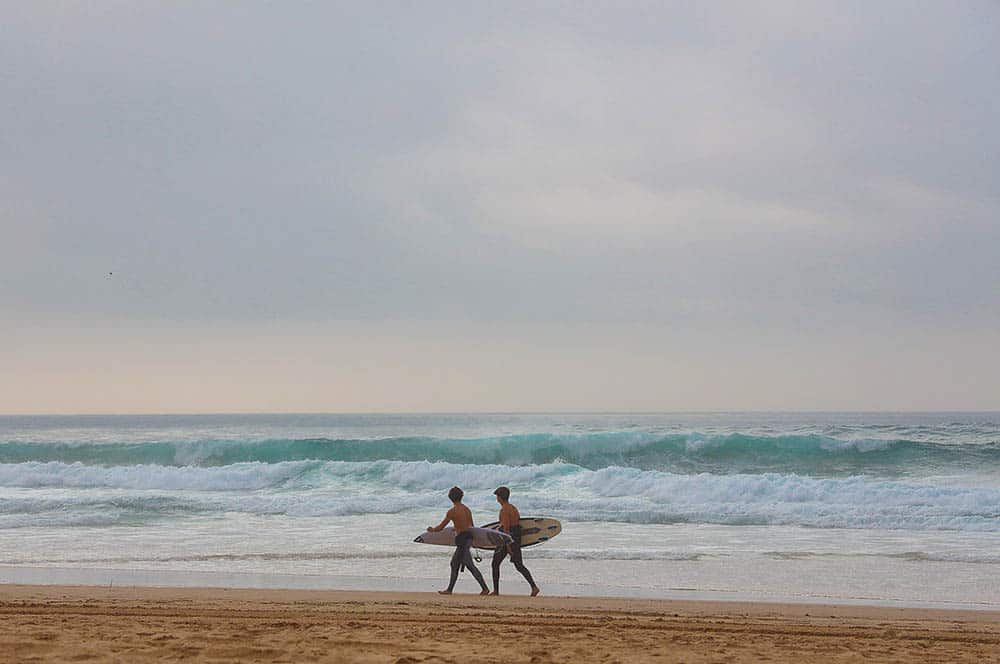 Akustikbild Surfer Portugal