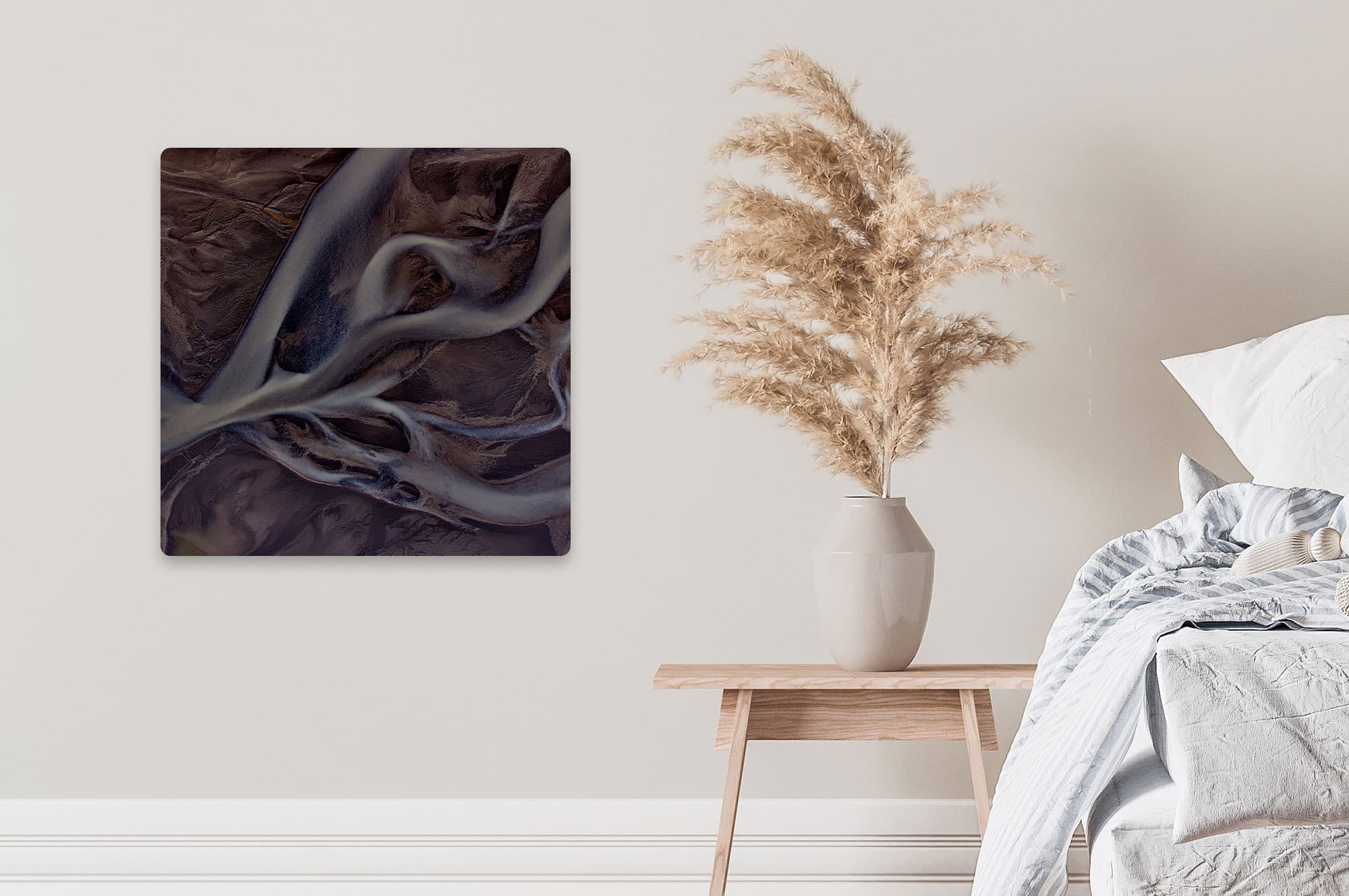 Akustikbild Muster Island