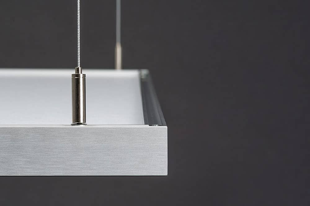 Akustik-Deckensegel mit Rahmen Akustik-Deckensegel mit Rahmen