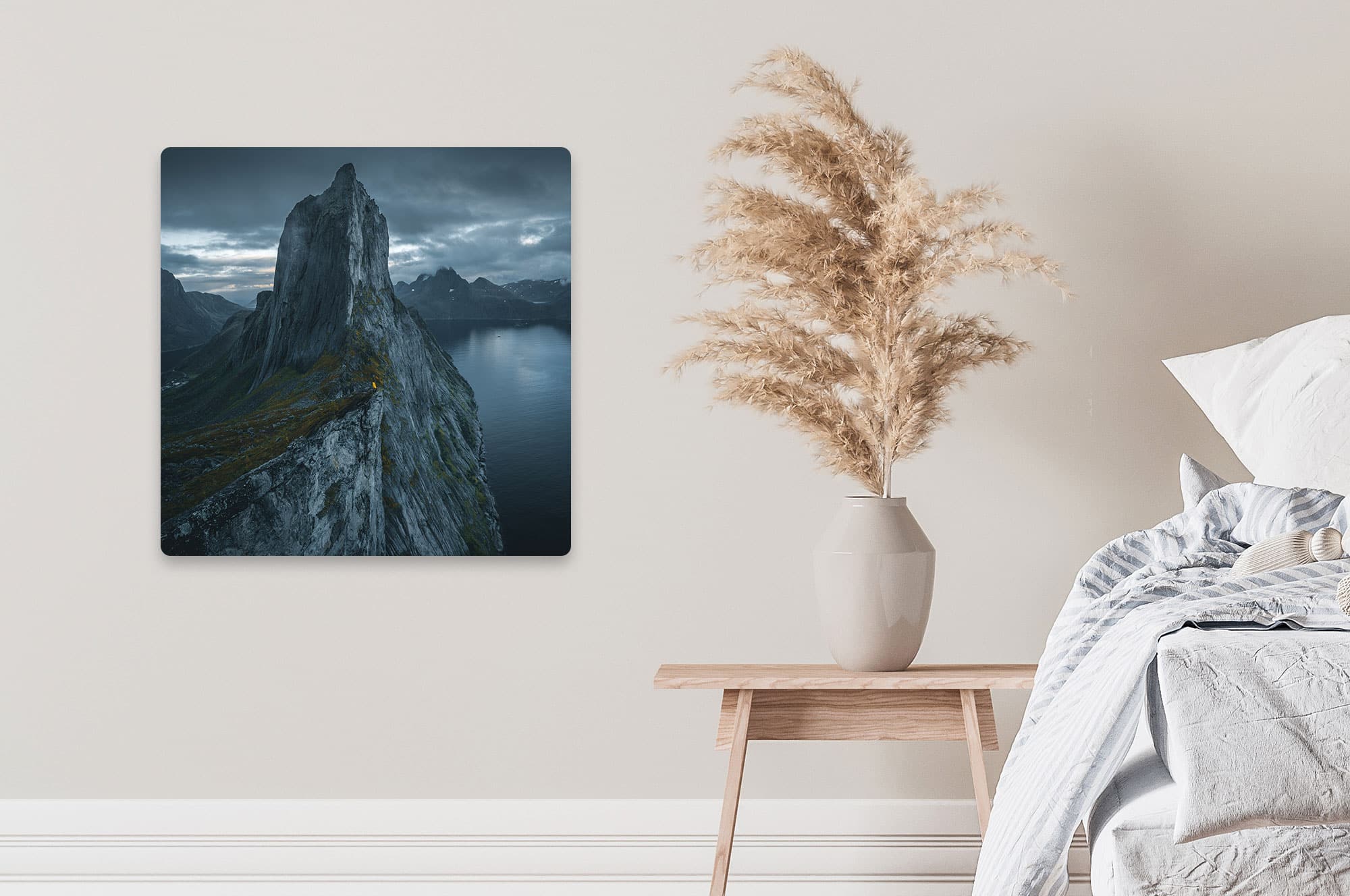 Akustikbild Fjord Norwegen