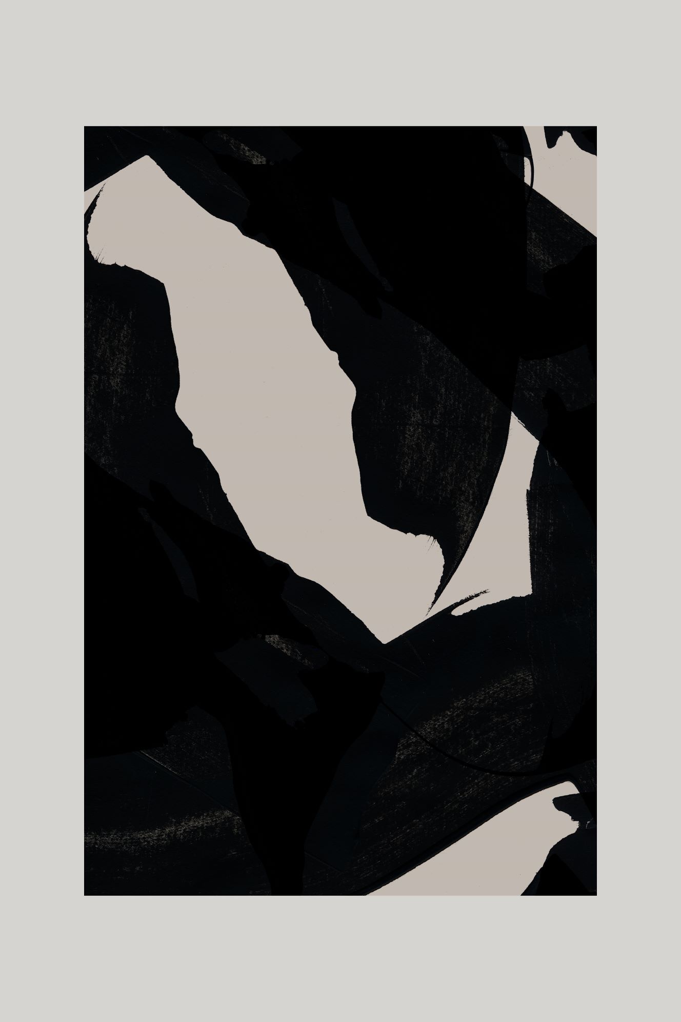 Akustikbild Abstract Brush Strokes 59Y