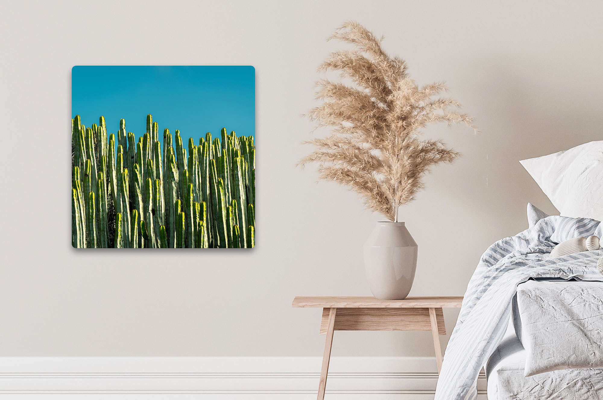 Akustikbild Kakteen Wand