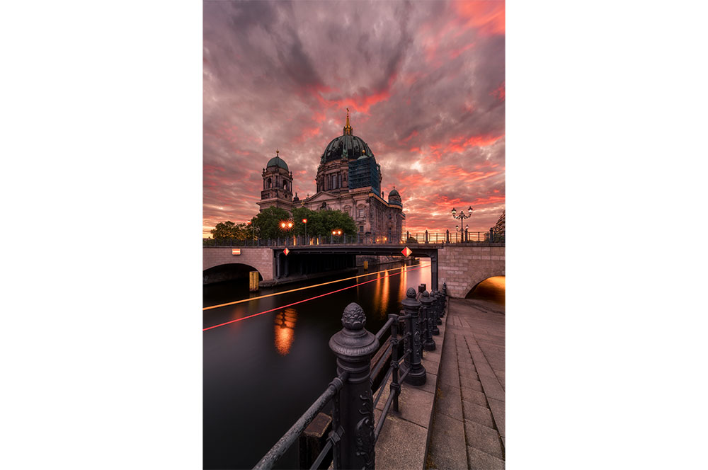 Akustikbild Berliner Dom Epic Sunset Mood