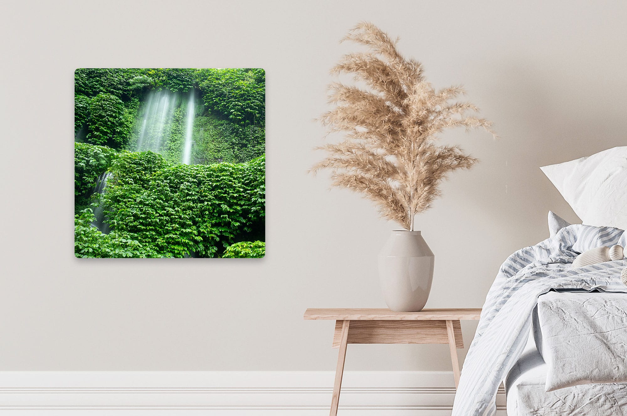Akustikbild Wasserfall Kelambul Indonesien