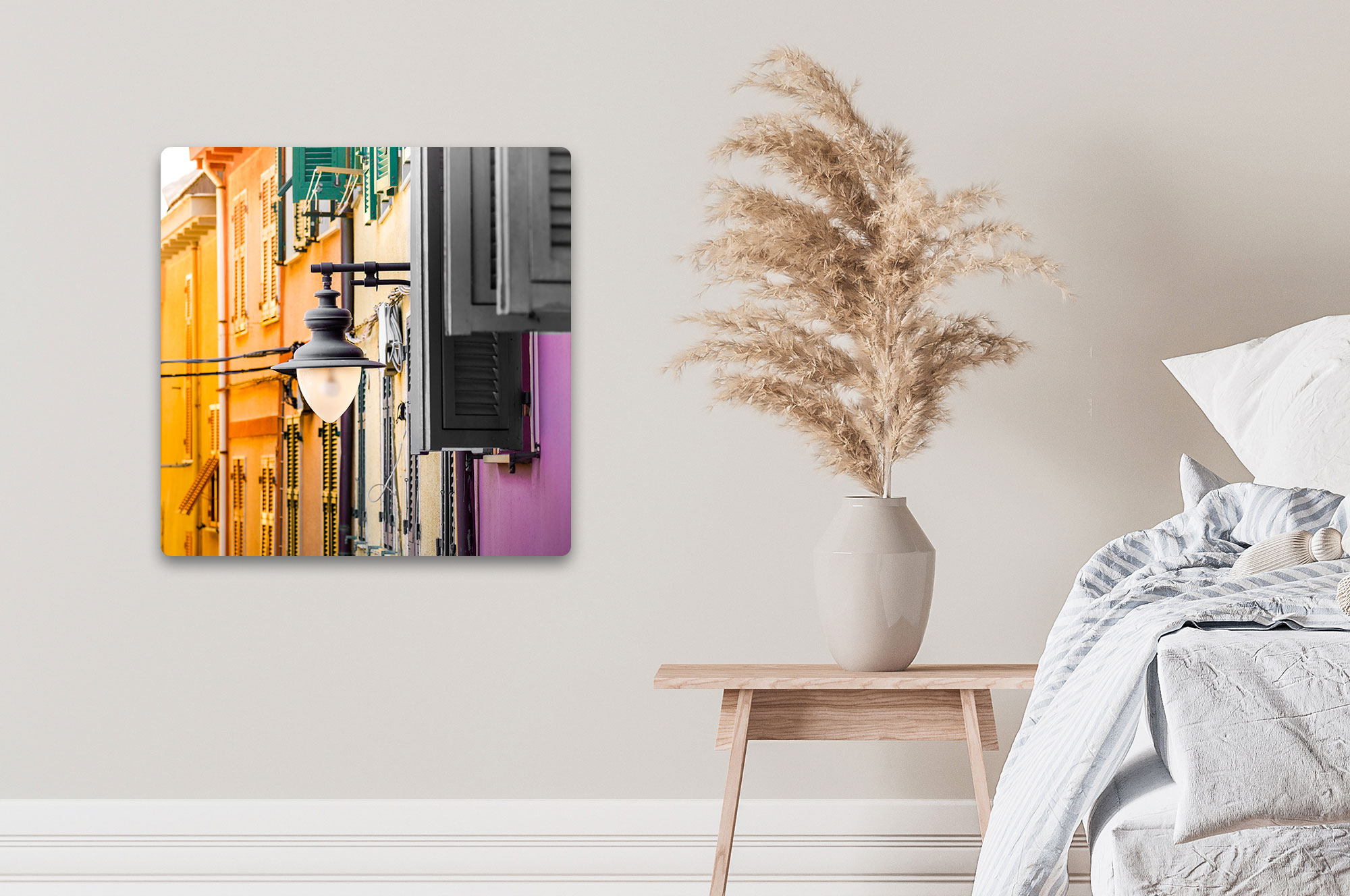 Akustikbild Betonregenbogen