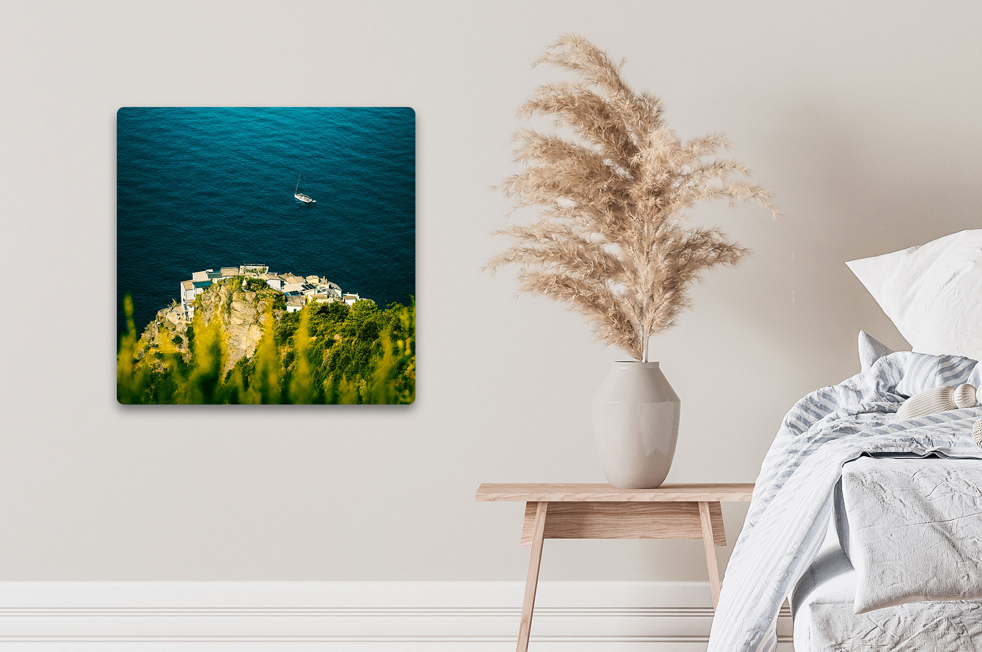 Akustikbild Ruhe im Blau