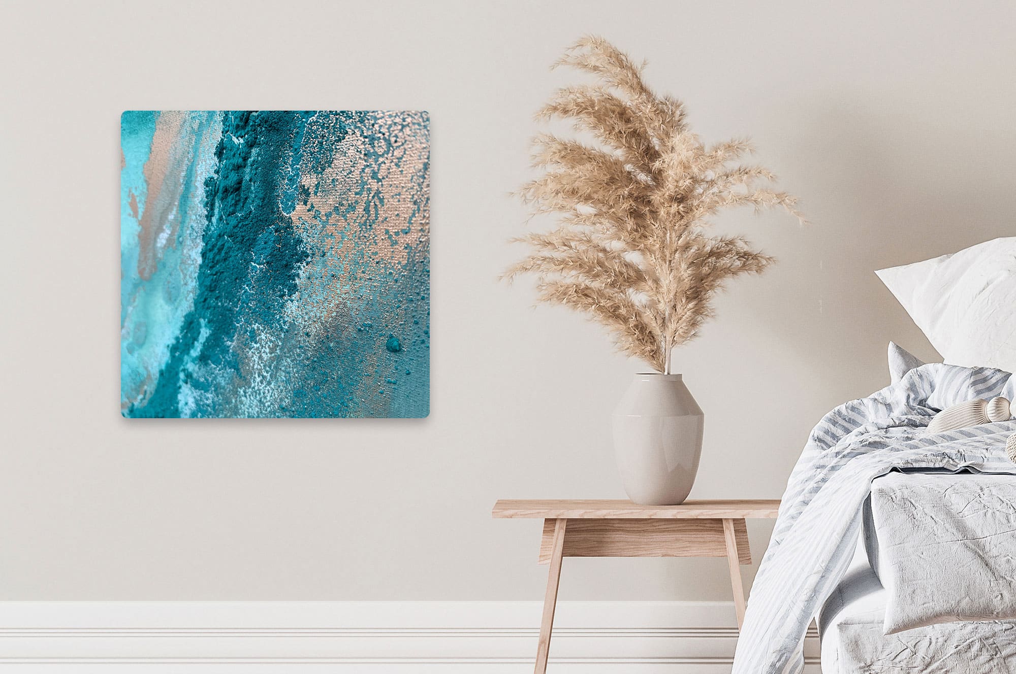 Akustikbild Art Blue Reef