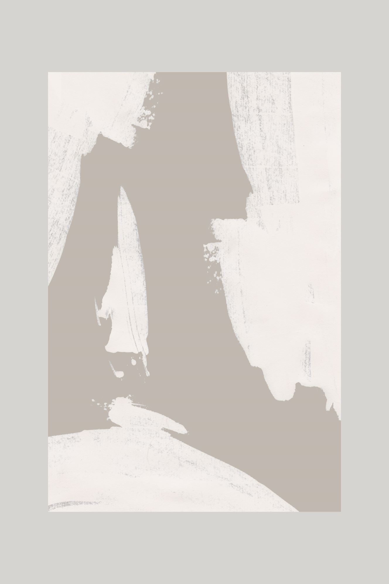 Akustikbild Abstract Brush Strokes 59