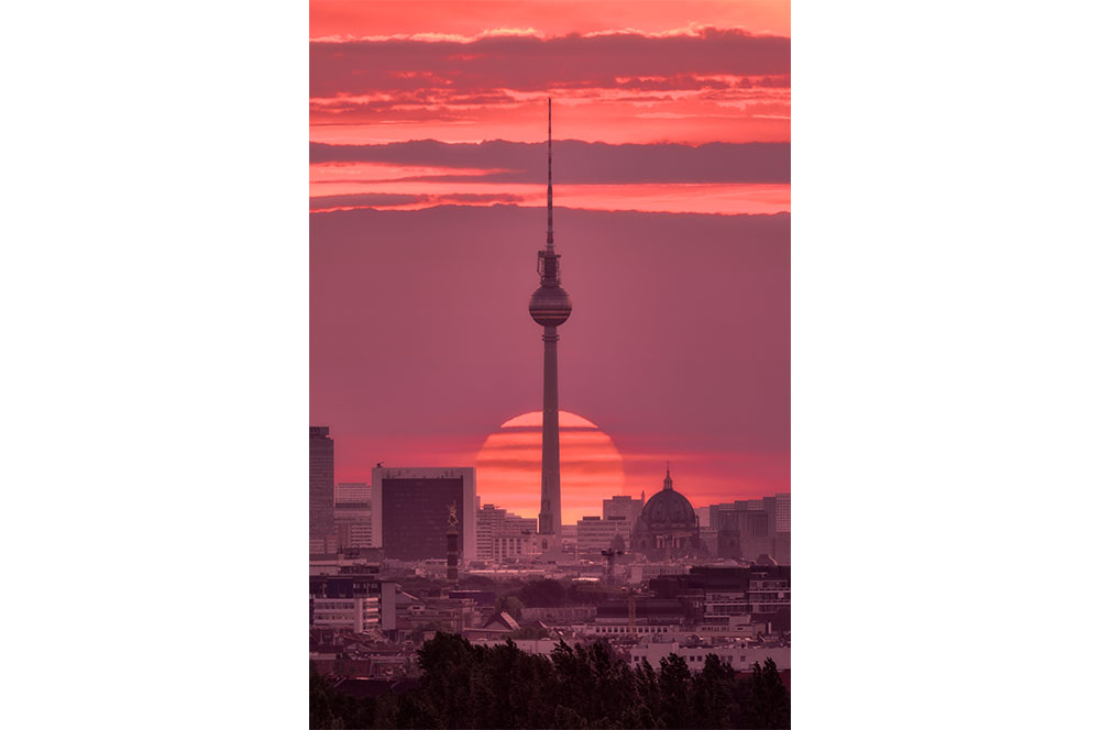 Akustikbild Red Sunrise