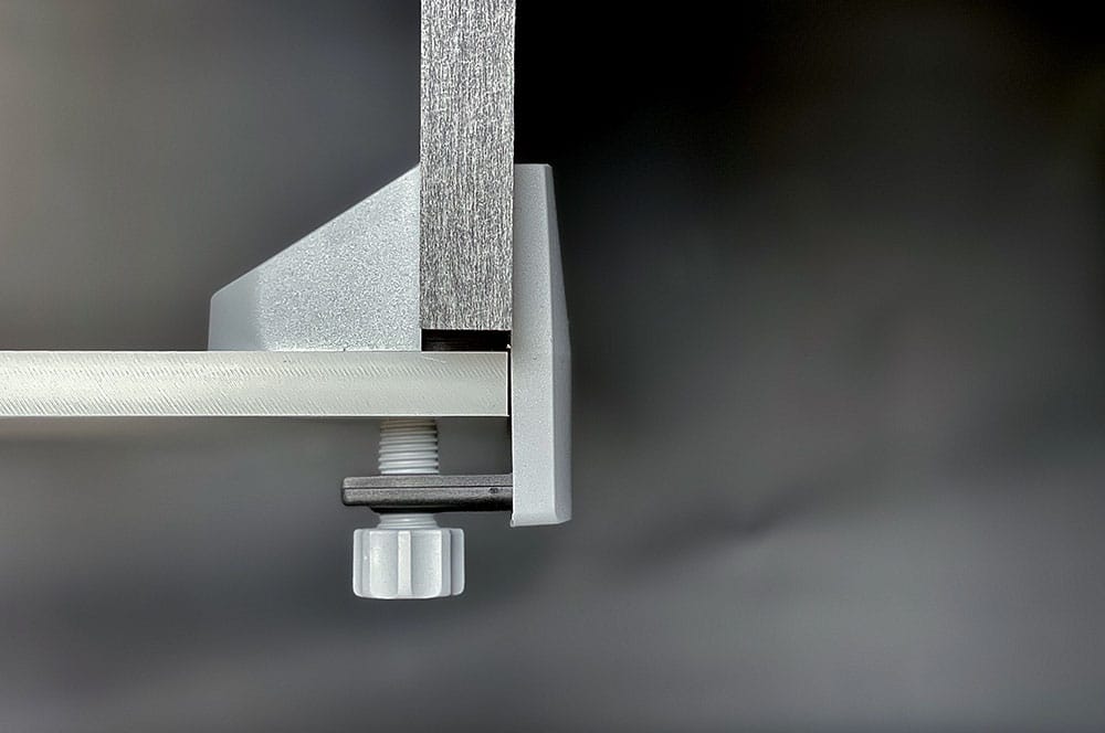 Akustik-Trennwand-Tisch