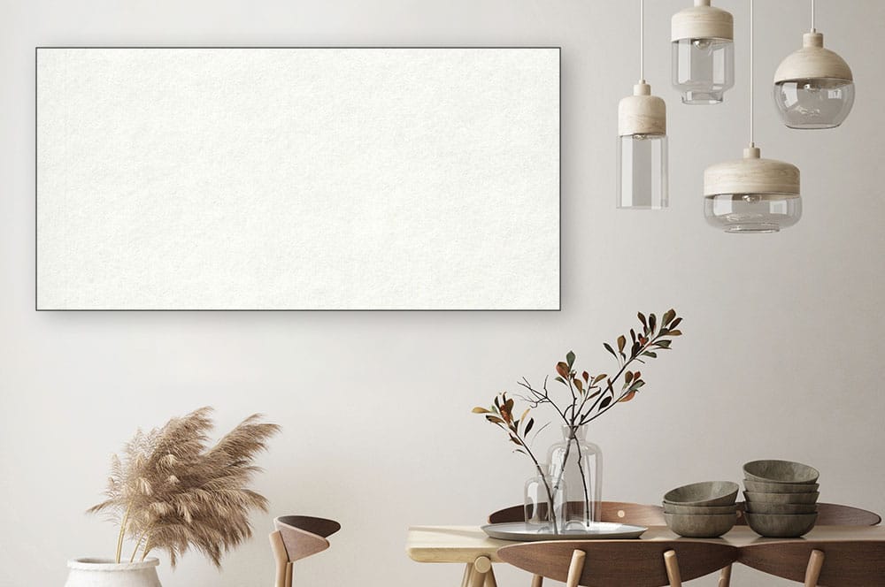 Akustik-Wandabsorber mit Rahmen