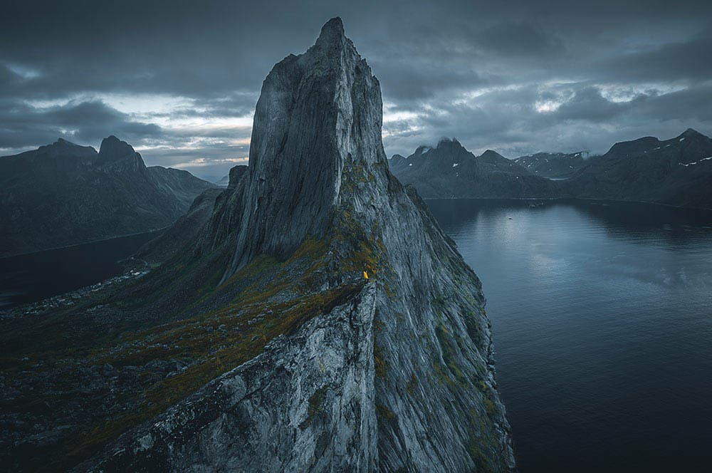 Akustikbild Fjord Norwegen