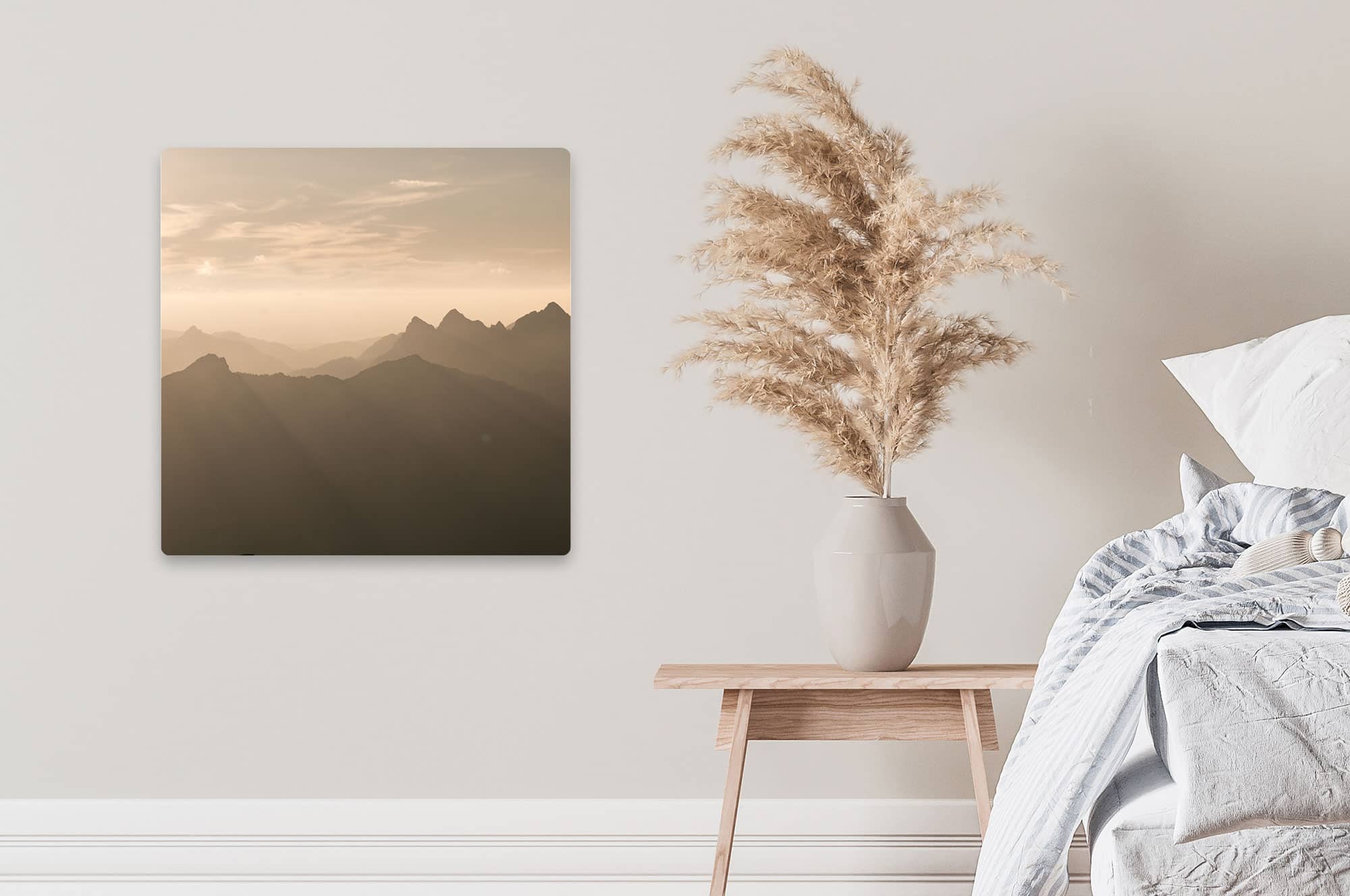 Akustikbild Nebelige Berge