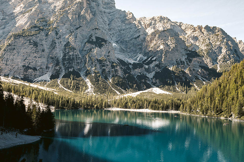 Akustikbild Pragser Wildsee Südtirol