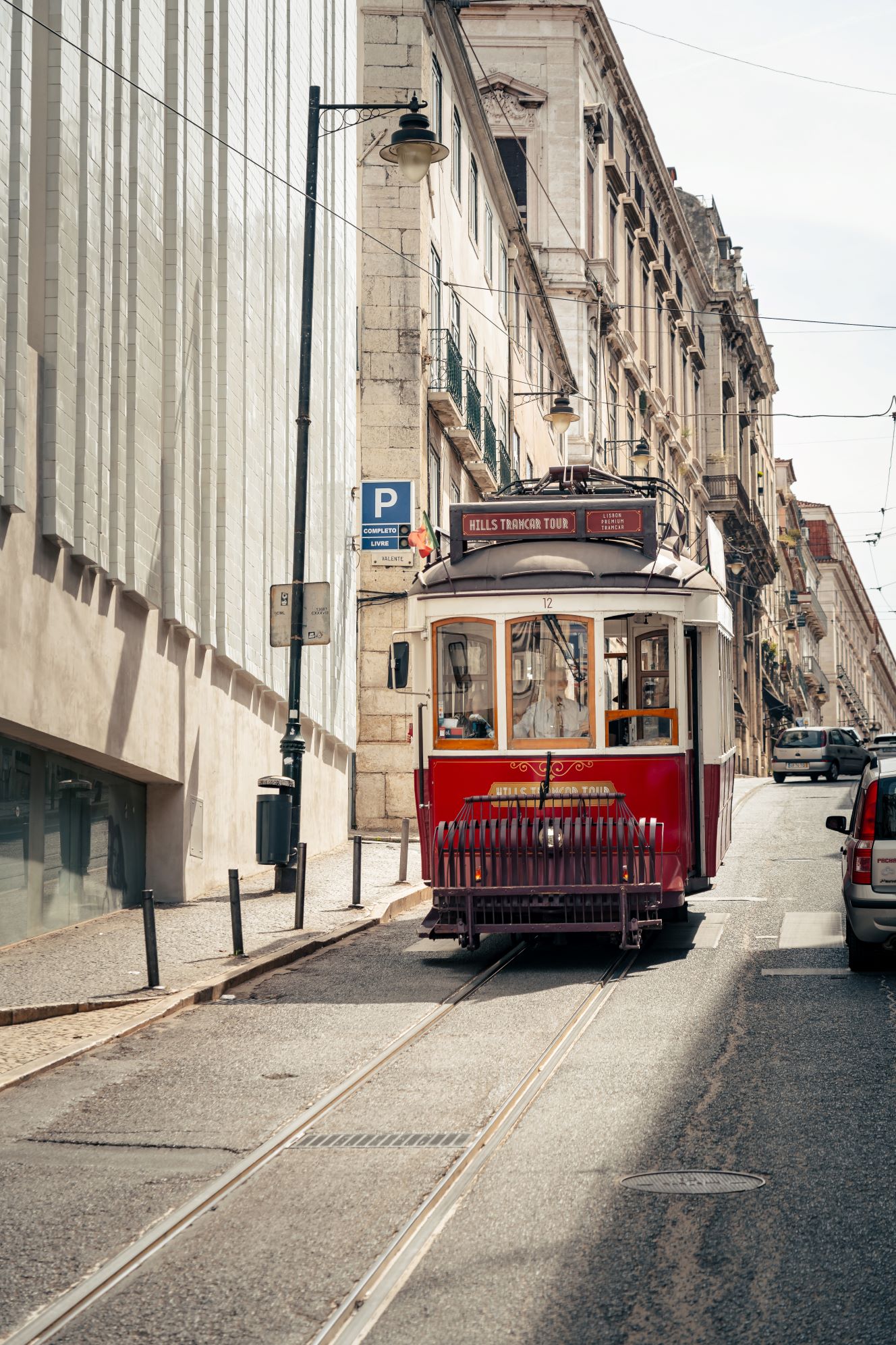 Akustikbild Lissabon Tram