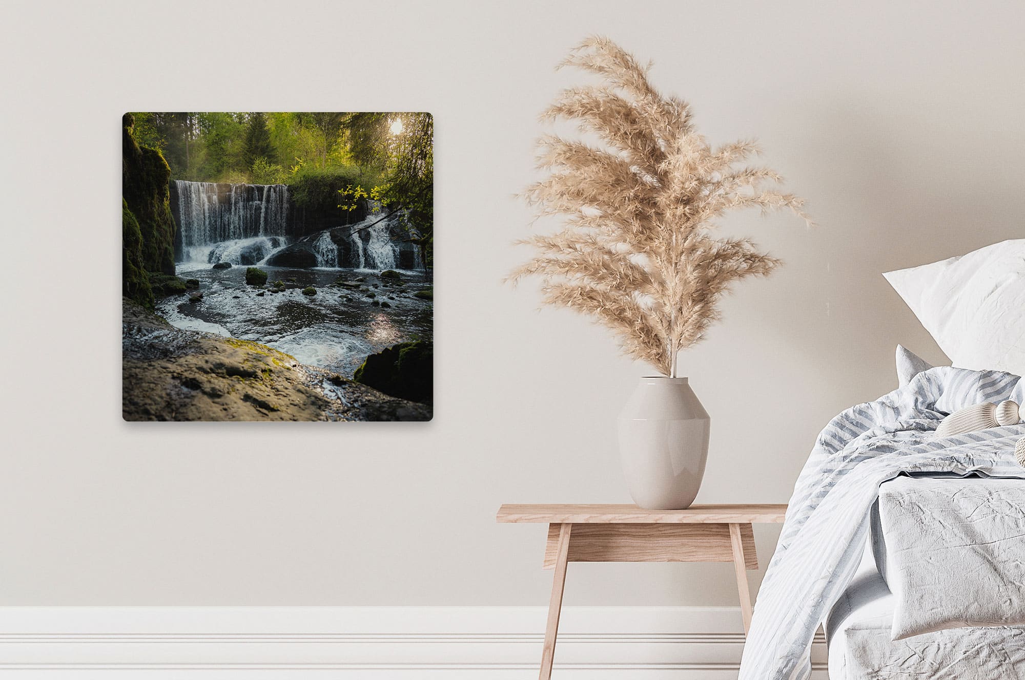 Akustikbild Wasserfall