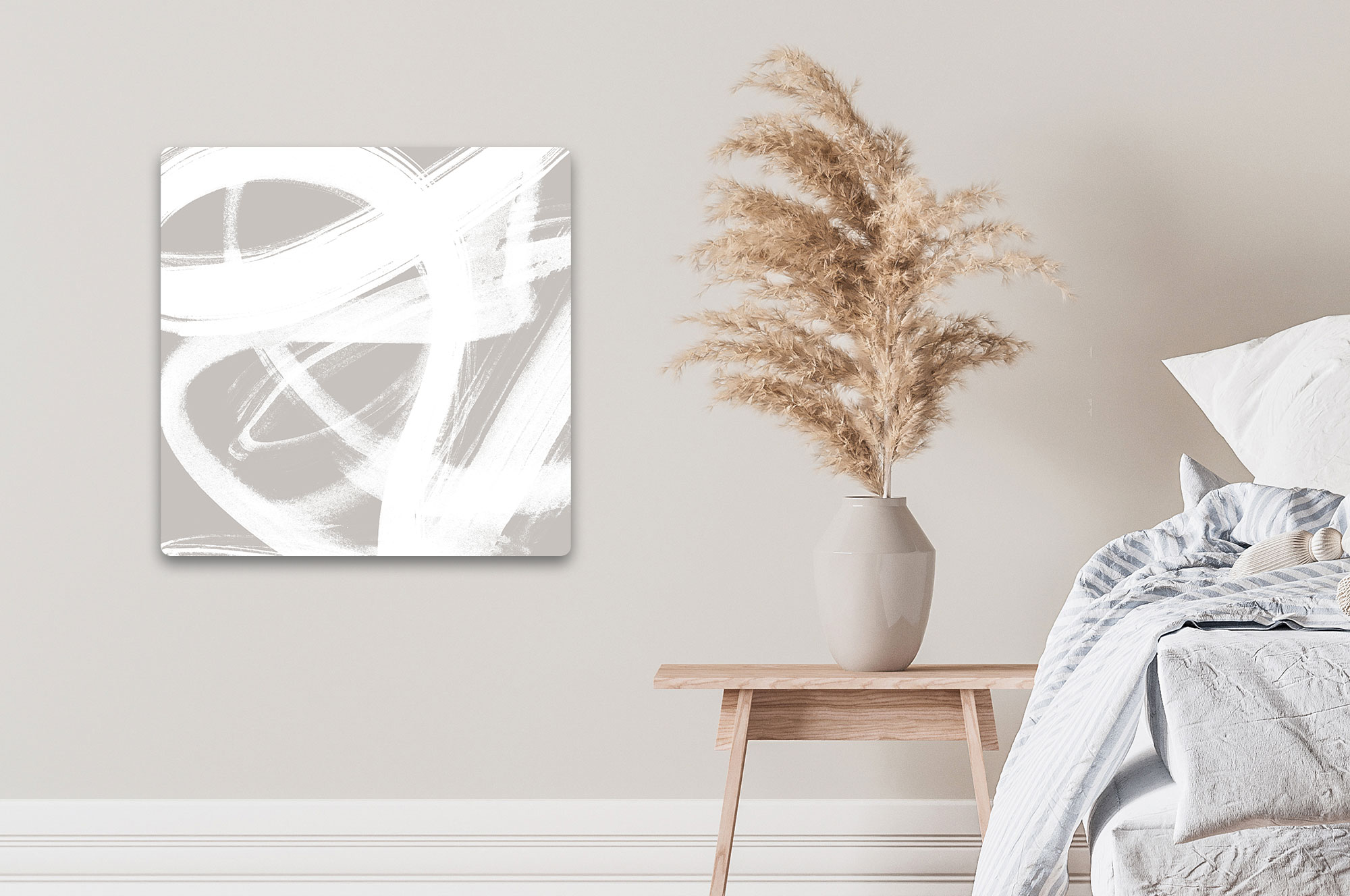 Akustikbild Abstract Brush Strokes 6