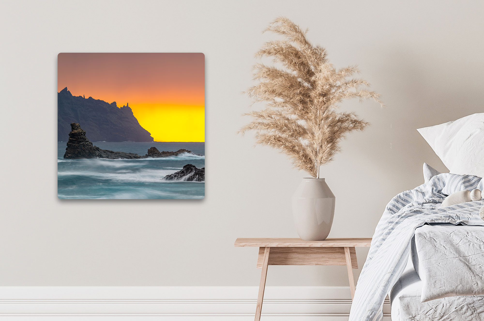 Akustikbild Sonnenuntergang Santa Cruz