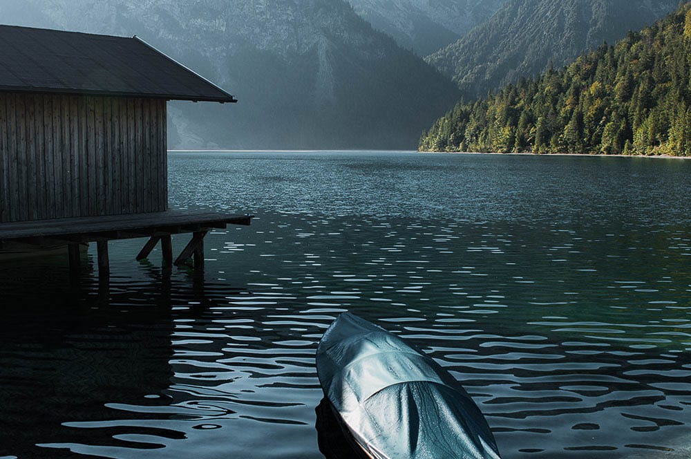 Akustikbild Bergsee