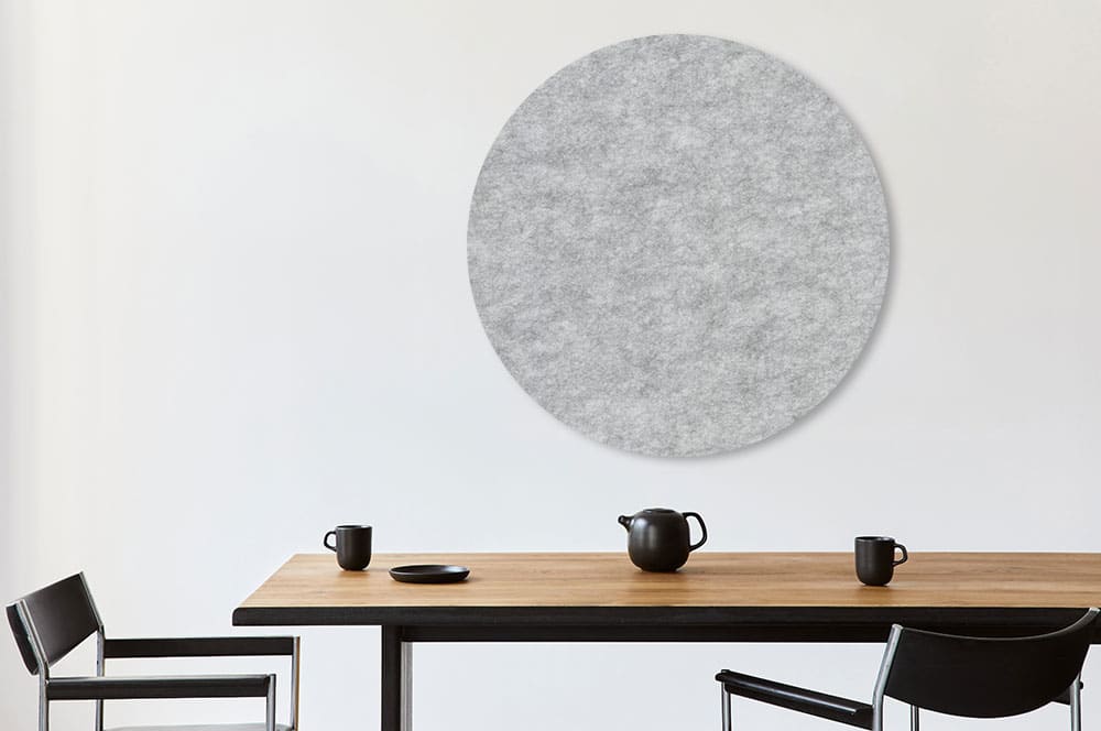 Akustik-Wandabsorber ohne Rahmen