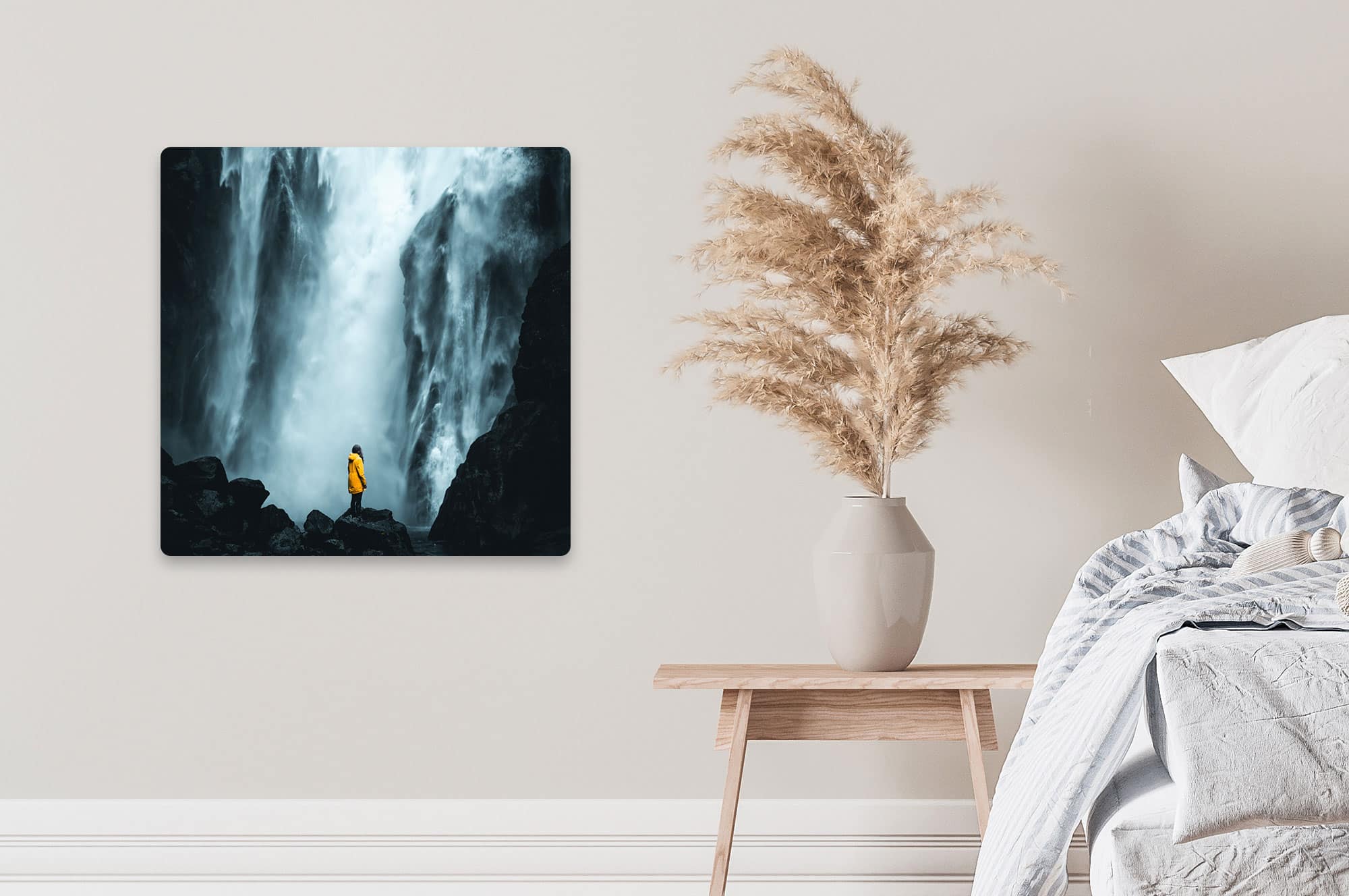 Akustikbild Wasserfall Norwegen