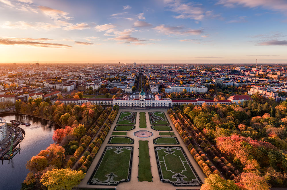 Akustikbild Colorful Autumn Sunrise