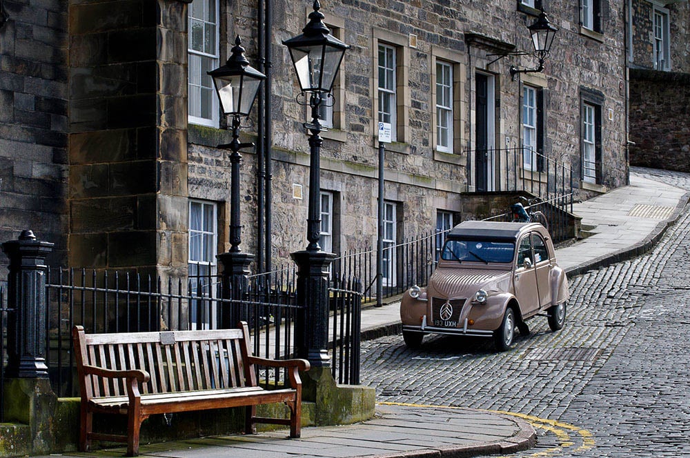Akustikbild Oldtimer Edinburgh