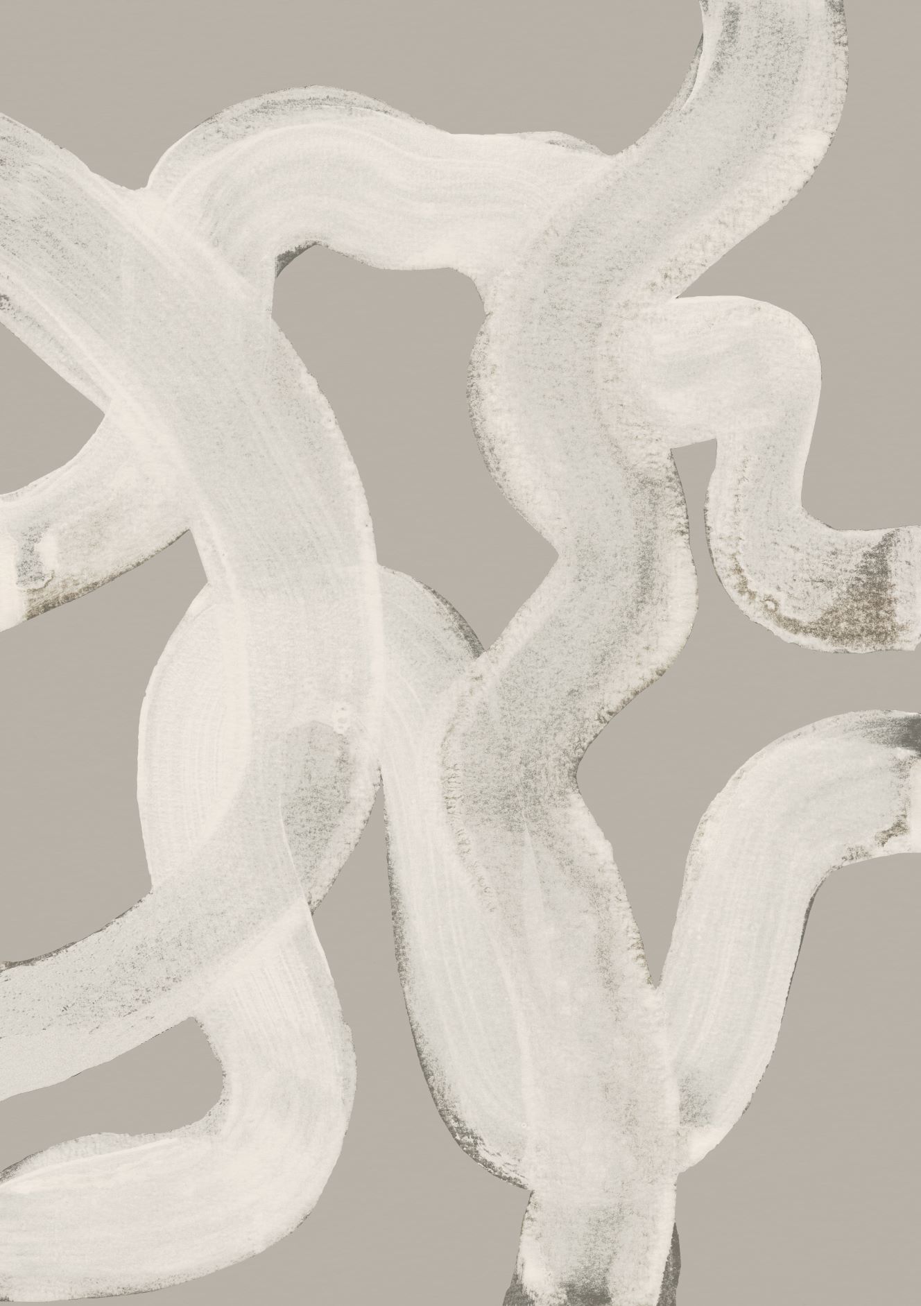 Akustikbild Abstract Brush Strokes 65Y