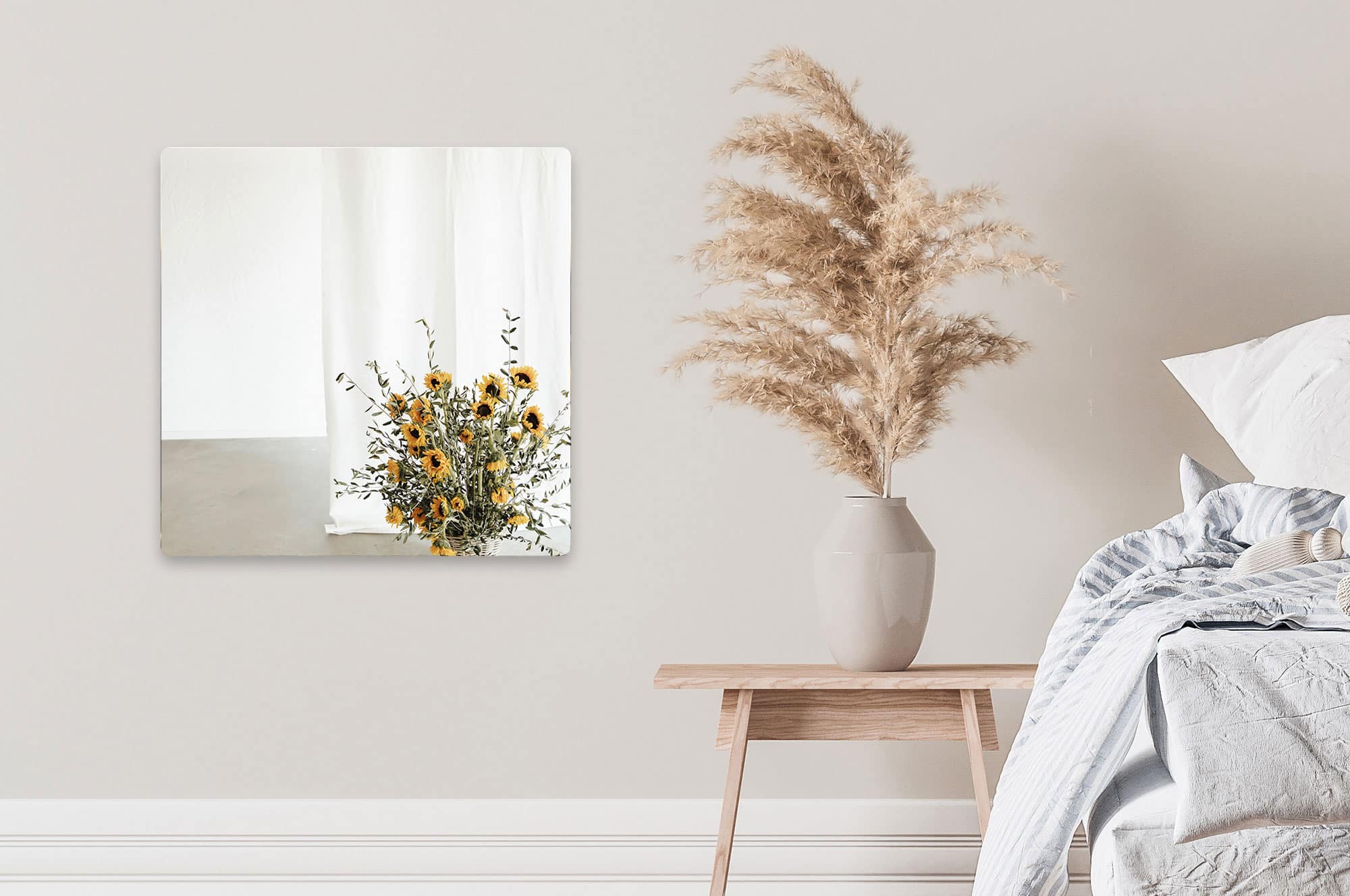 Akustikbild Sonnenblumenstrauß
