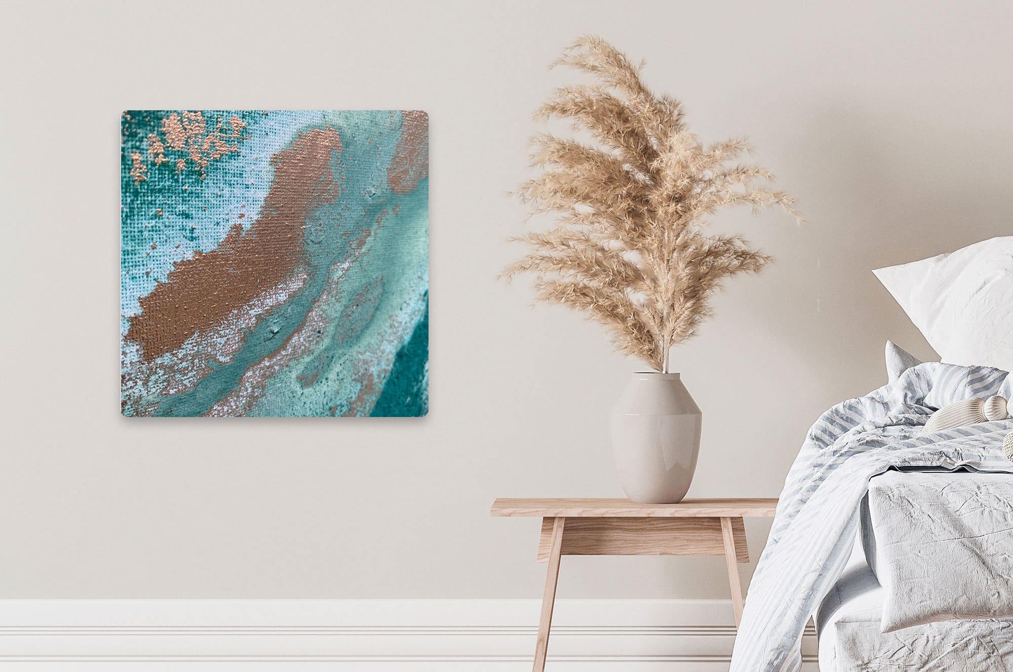 Akustikbild Art Mint Brown