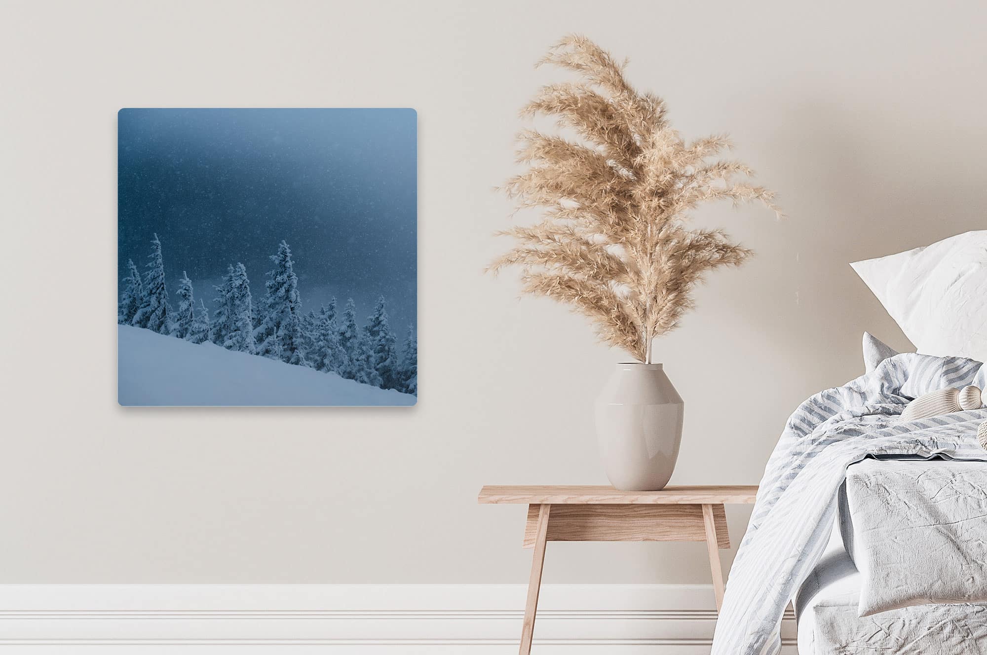 Akustikbild Winterlandschaft