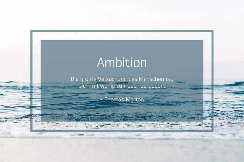 Akustikbild Ambition
