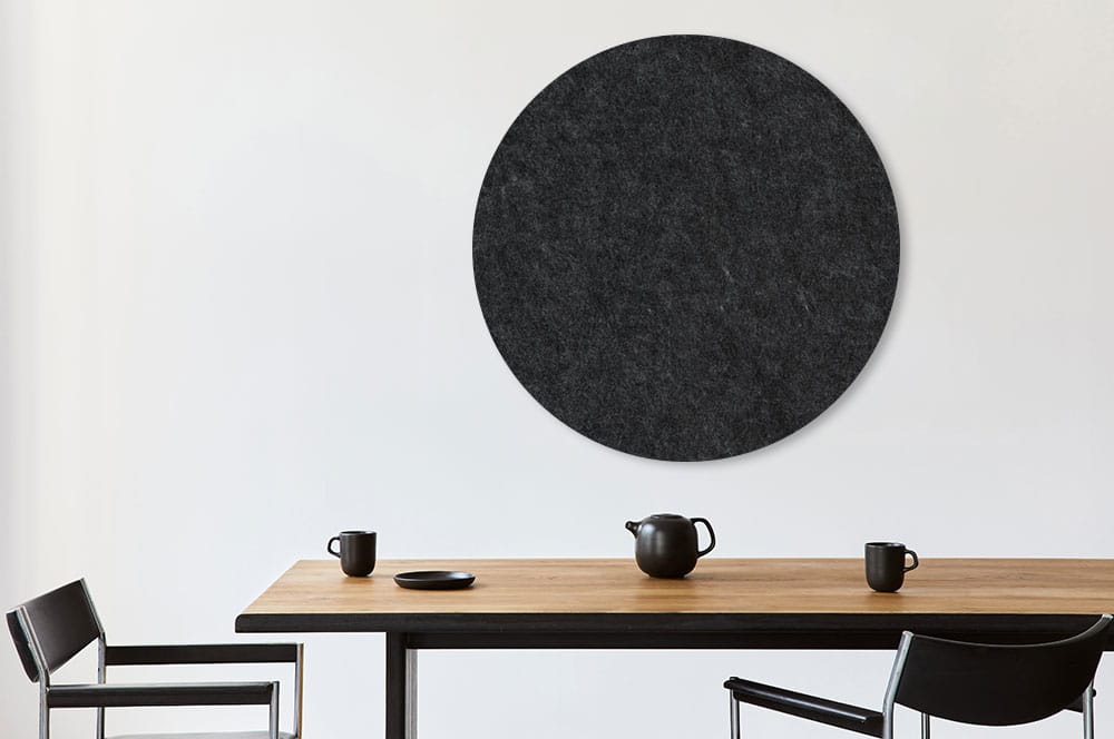 Akustik-Wandabsorber ohne Rahmen