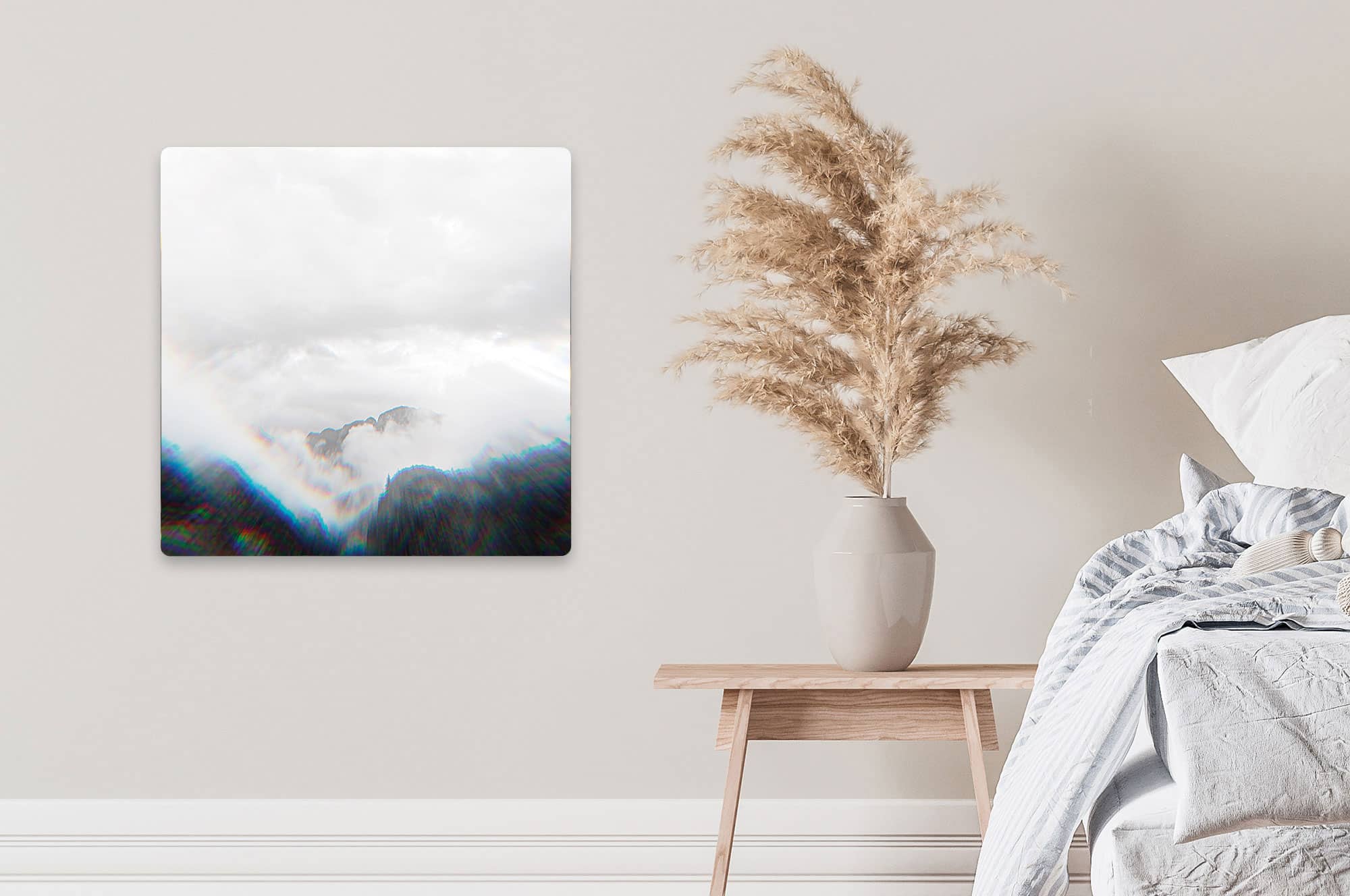 Akustikbild Gebirge in Wolke