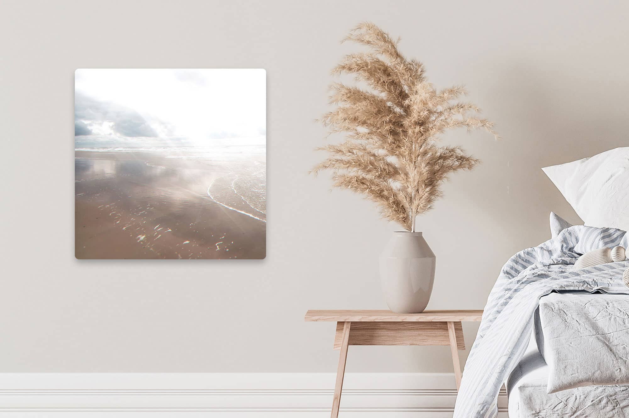 Akustikbild Glitzer Strand