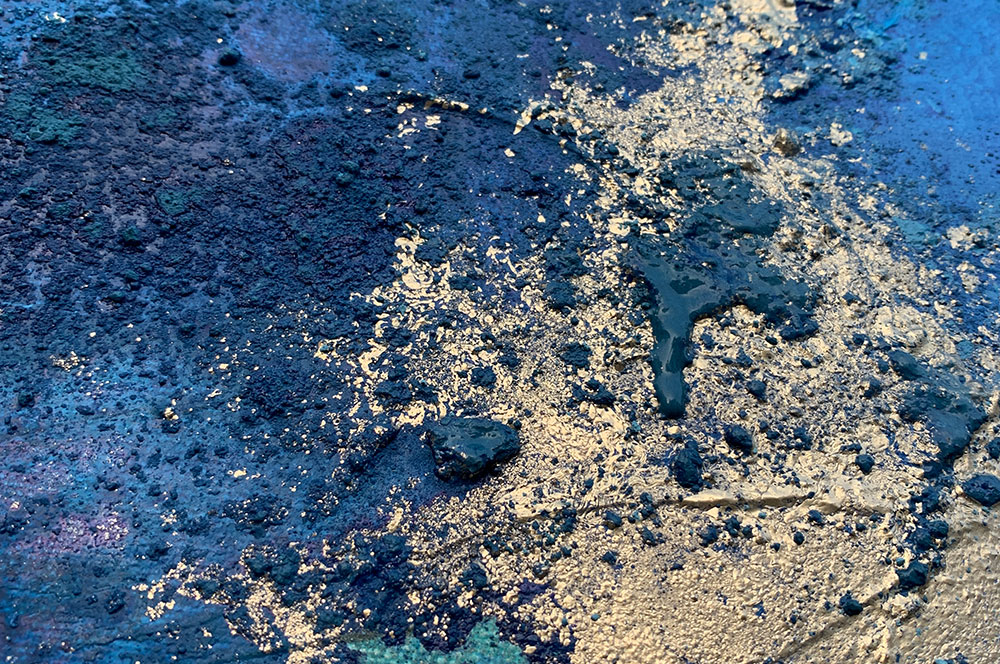 Akustikbild Art Deep Blue