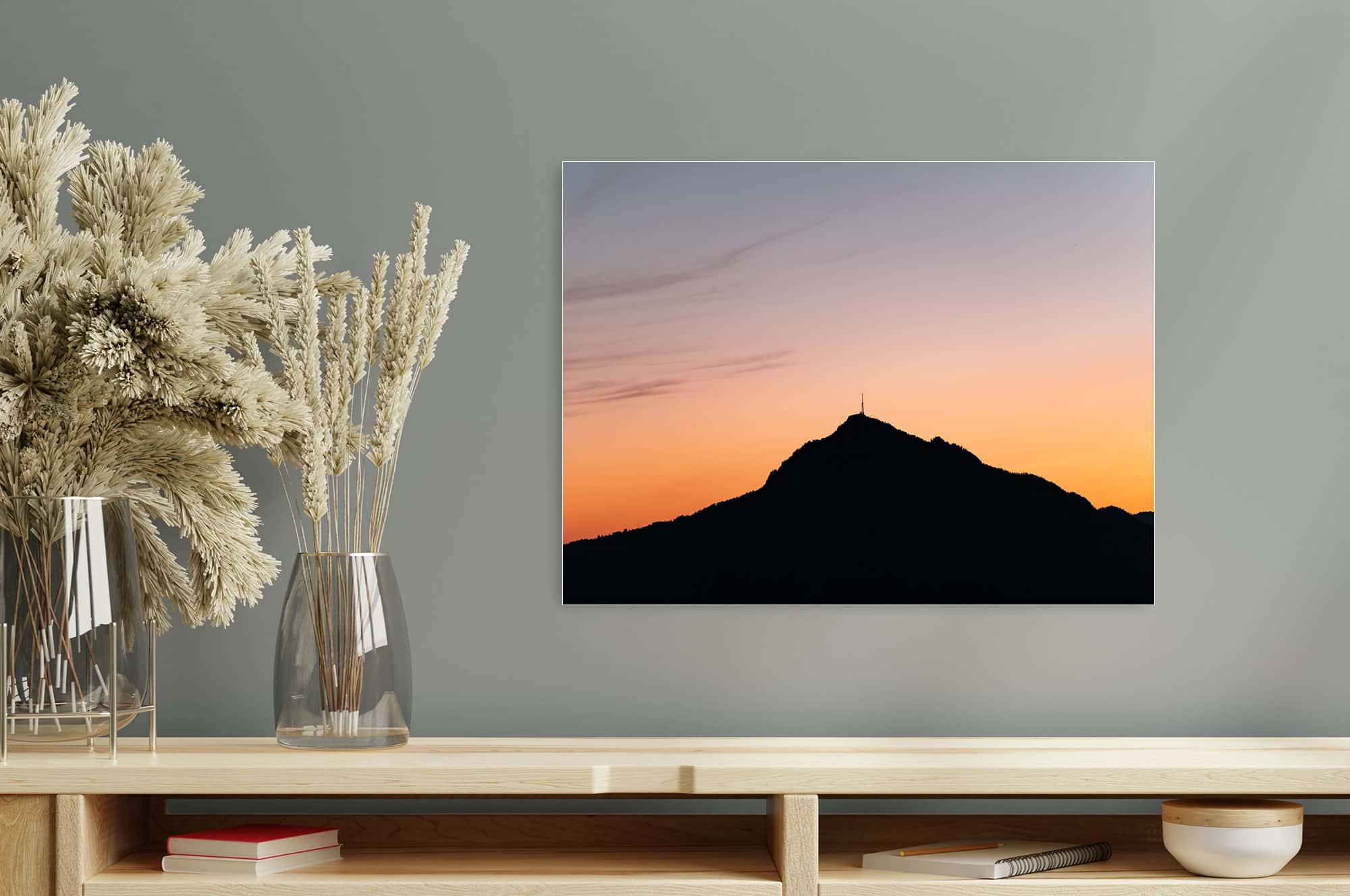Akustikbild Sonnenaufgang am Grünten