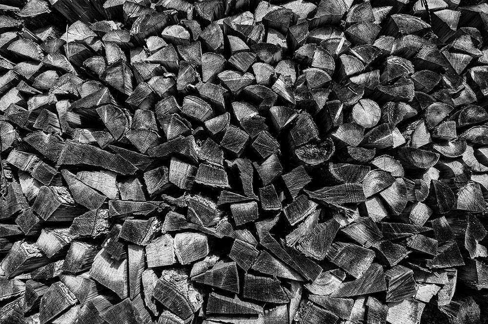 Akustikbild Holzscheitel