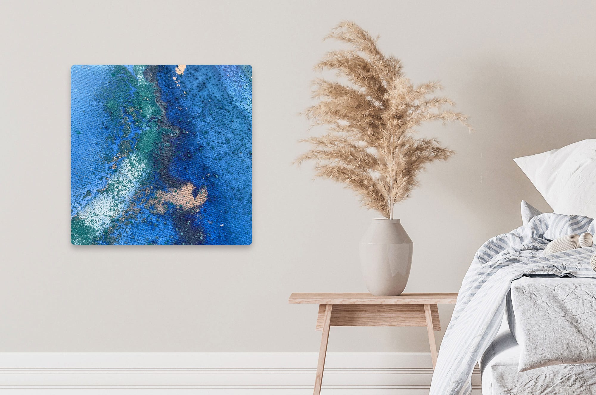 Akustikbild Art Deep Blue Sea