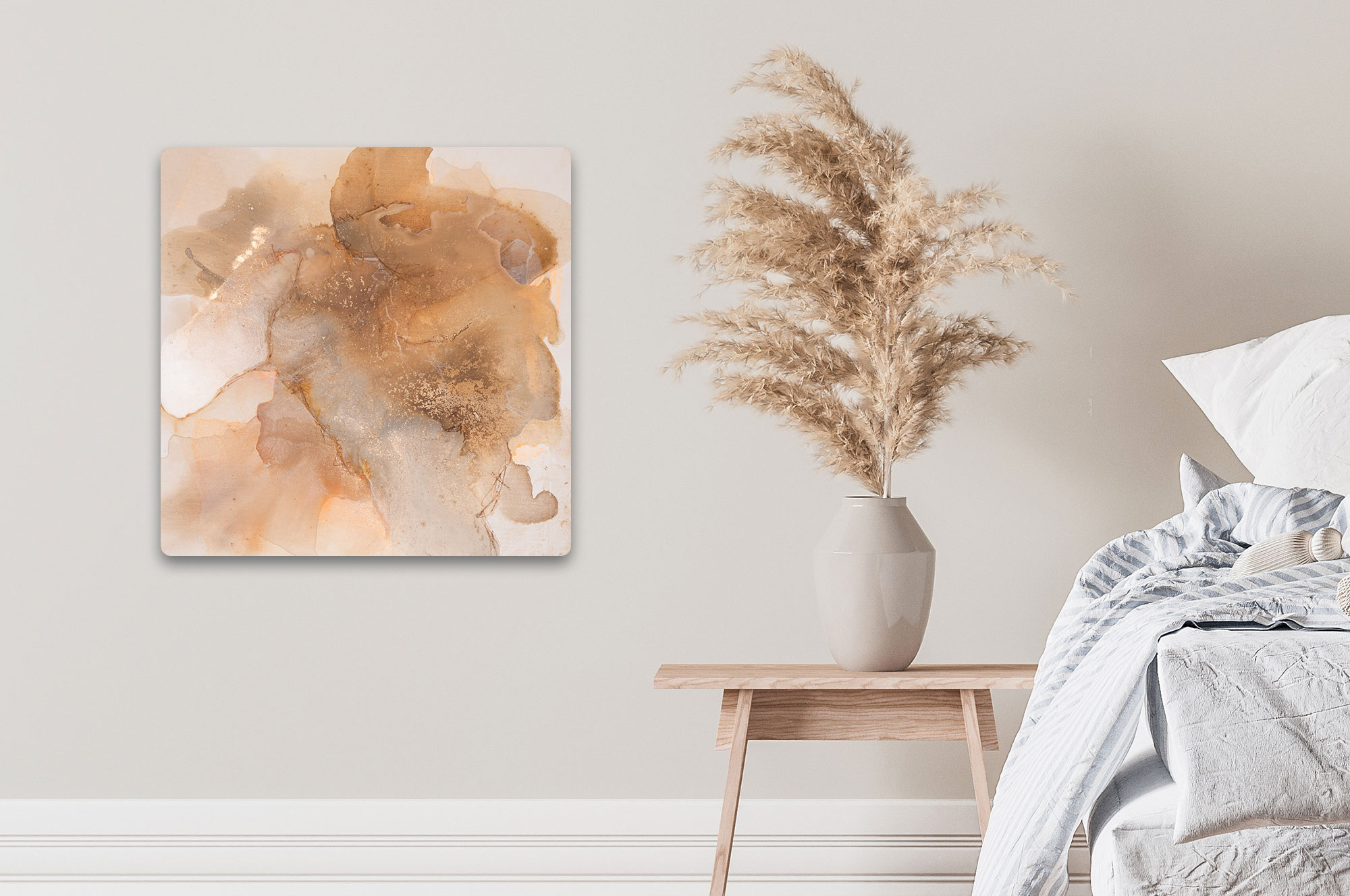 Akustikbild Kaffeebräune