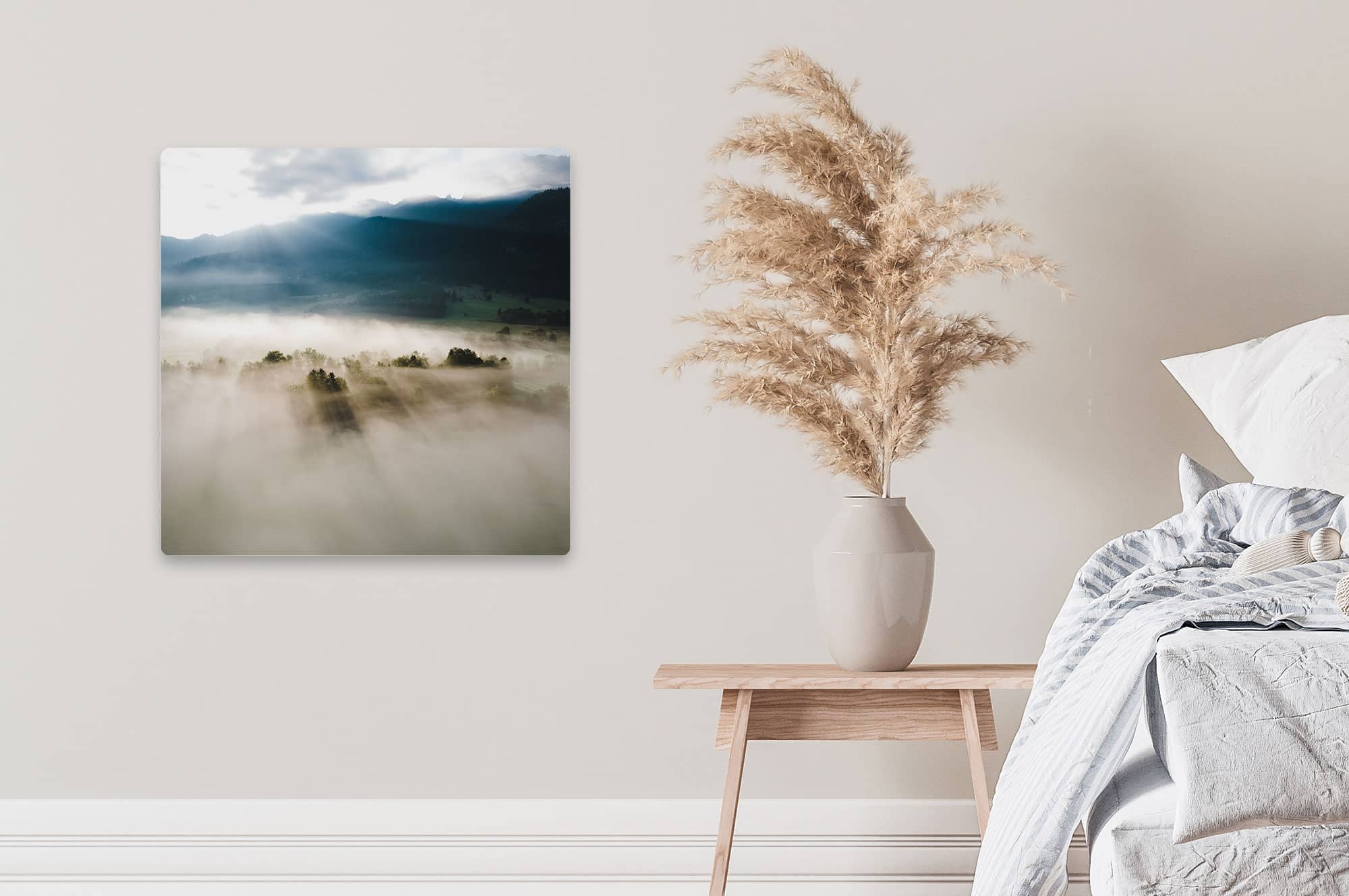 Akustikbild Nebel und Sonne