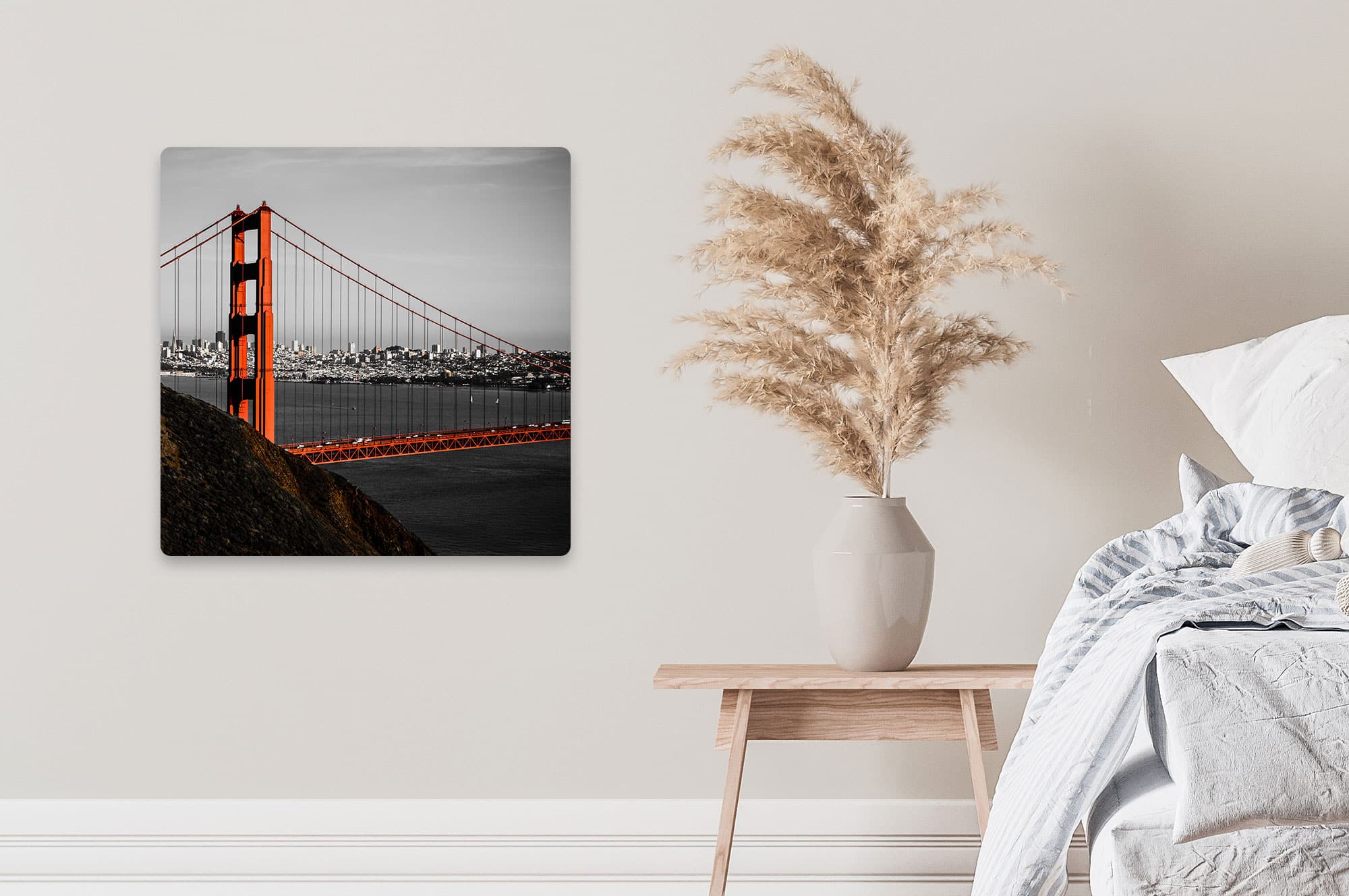 Akustikbild Golden Gate Bridge Color Key