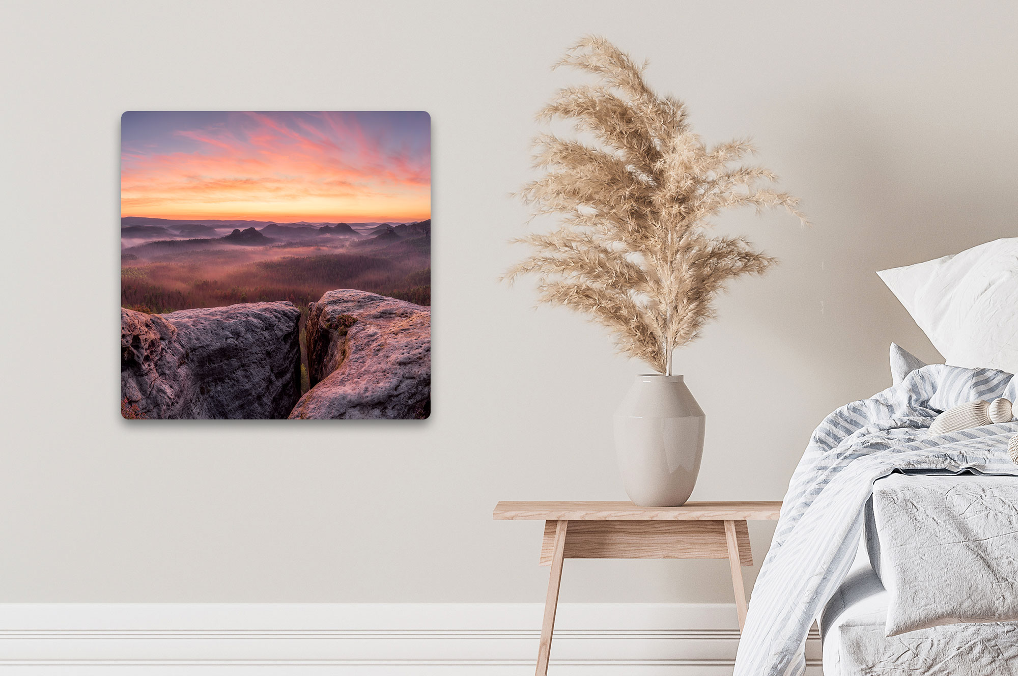 Akustikbild Sunrise Saxon Switzerland