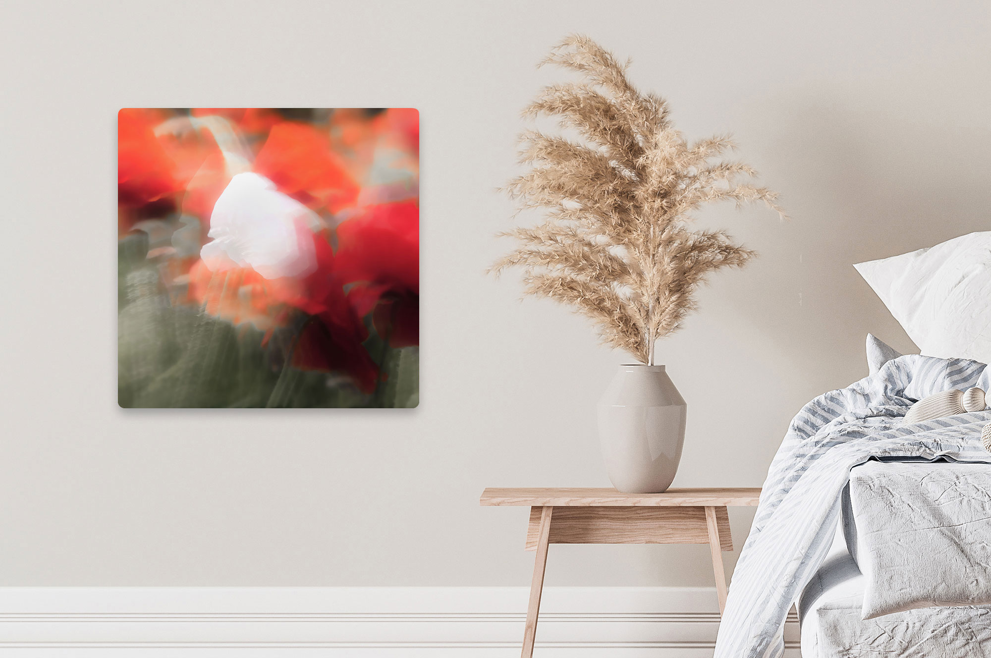 Akustikbild Mohnblume